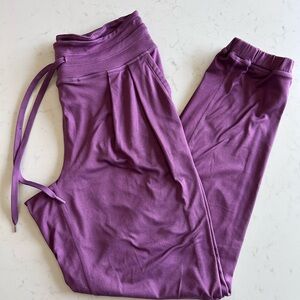 Lole Purple Ankle Cropped Pants
